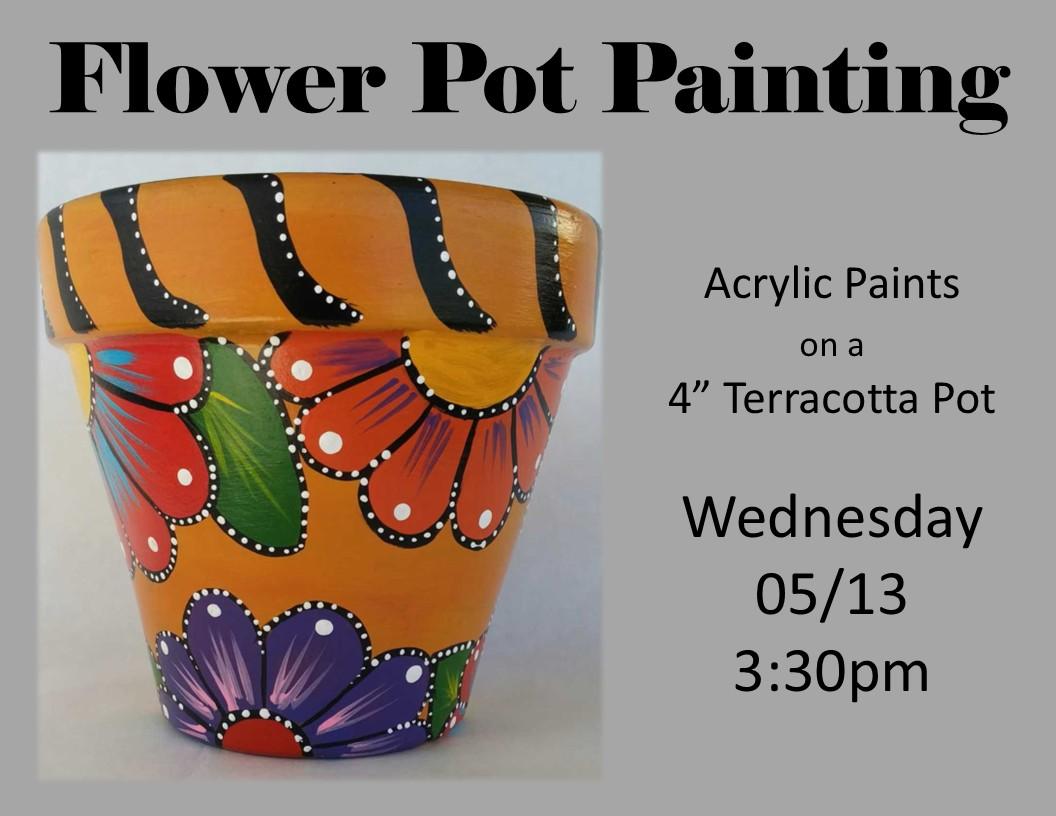 Flower Pot Painting
